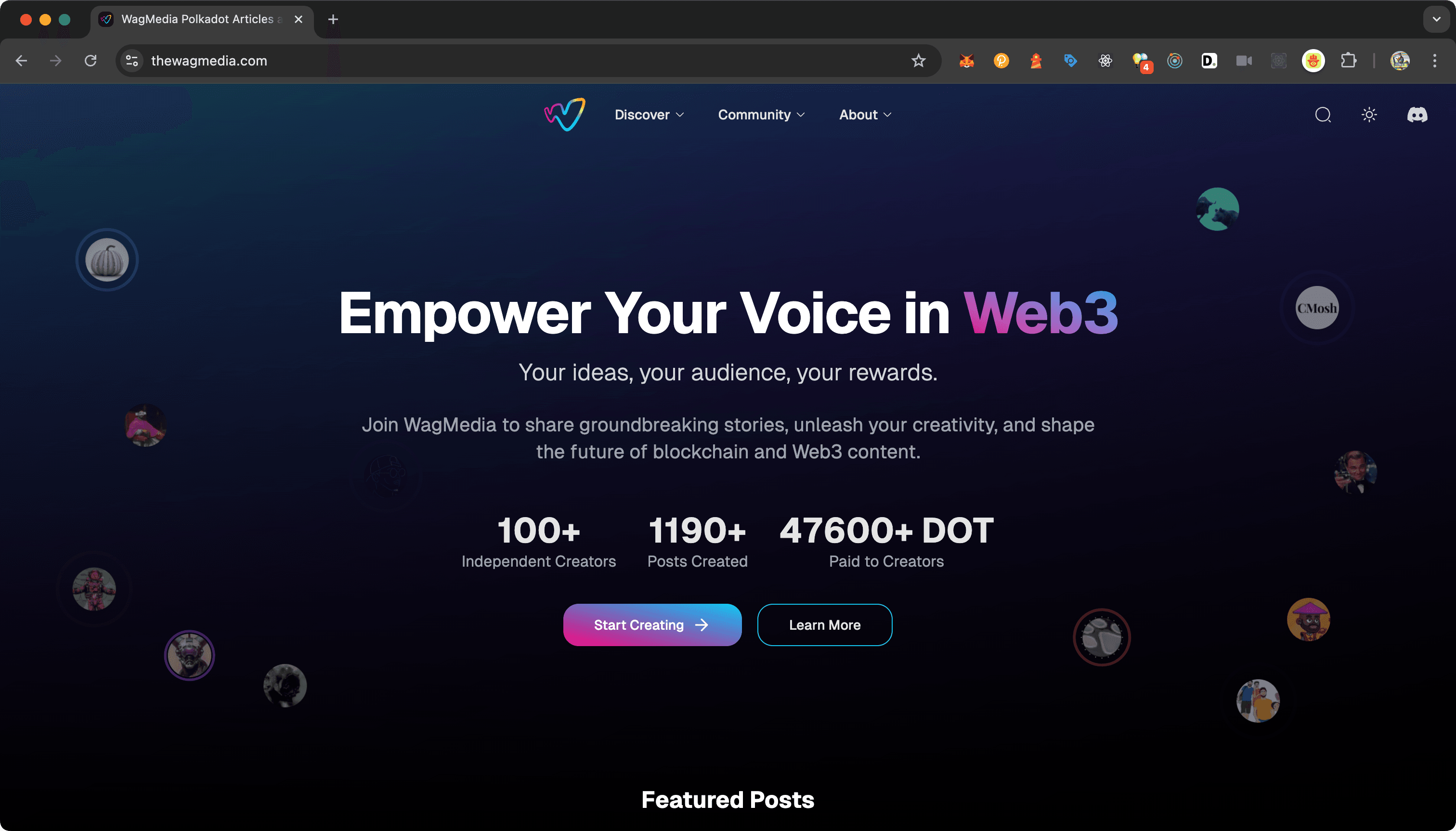 WagMedia Website
